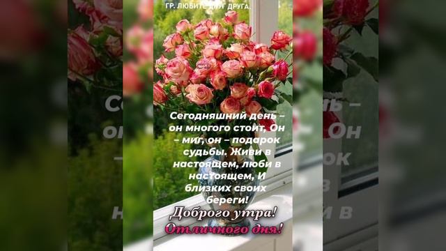 Красивого Доброго утра 🥰Будьте счастливы и любимы🥰Божьего благословения🙏❤