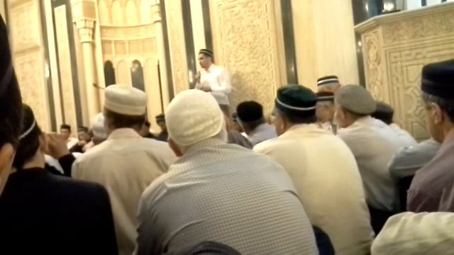 Проповедь о намазе в Каспийском мечети