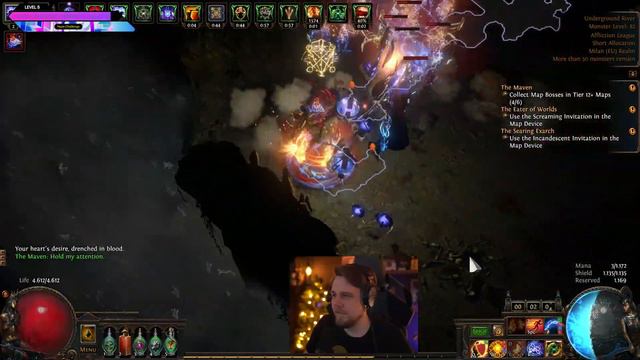 Eater of Worlds & Searing Exarch mit Arc Ignite Build in PoE 3.23