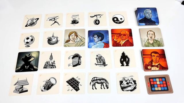 Codenames Pictures - Regeln & Beispielrunde