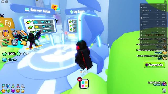 Spending 100M Diamonds in Pet Sim 99 for Big Profits
