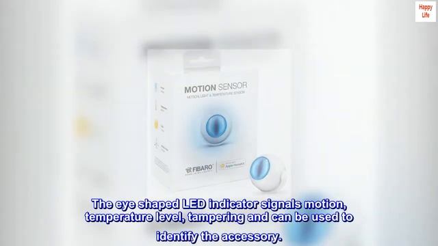 Fibaro USA FGBHMS-001 Motion Sensor, HomeKit-enabled Multi-Sensor