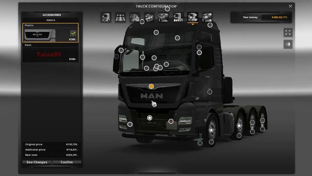 Euro Truck Simulator 2 MAN TGX Euro 6 1.3 for v1.2x.x