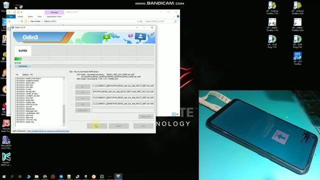 Samsung A11 A115F An error has occurred while updating the device software
