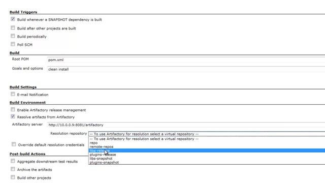 Empower Jenkins with Artifactory