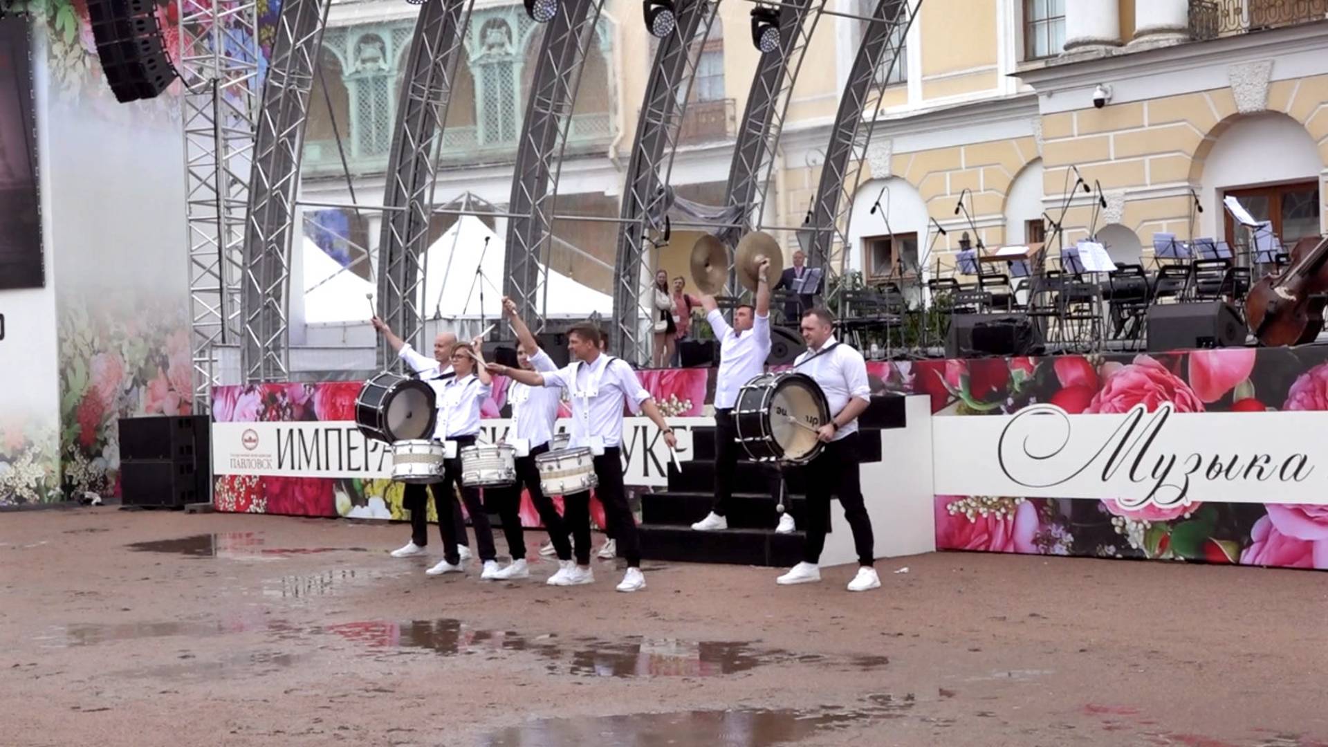 Барабанное шоу DrumTime в Павловске