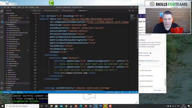 PHP 8 - Gitlab-Ci für PHP 7 und PHP 8 parallel konfigurieren - M