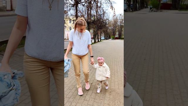 Прогулка с дочей! #настябашманова