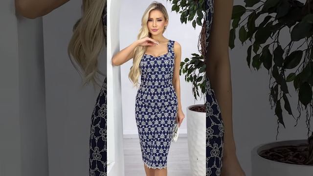 Платье Виринея (темно-синее) П10451 #lookoftheday #fashionstyle #одежда #style #стиль