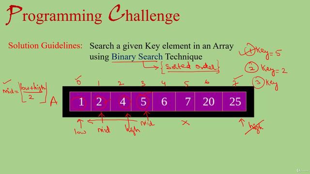 6. Programming Challenge - Binary Search