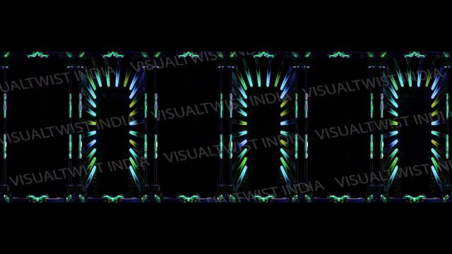 3D Neon Box Mapping Wings Theme Project | Mapping | Premium Loop