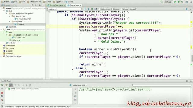 Code Cast: Legacy Coderetreat Episode 3 - Fix a Bug [Java]