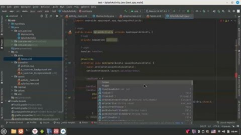 Загрузочный экран с анимацией в android приложение (часть 2)