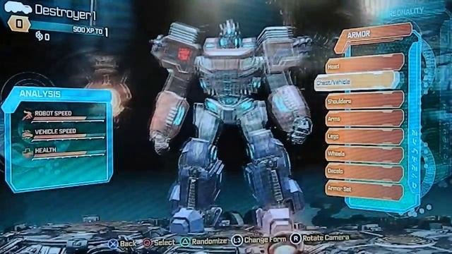 Transformers Fall Of Cybertron Full Multiplayer Character Creator (With Havoc Pack And G1 Optimus)