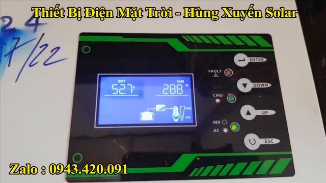 Khắc phục, sửa lỗi bộ inverter segatech 3kw hỏng cầu H, điều kiển, DC...