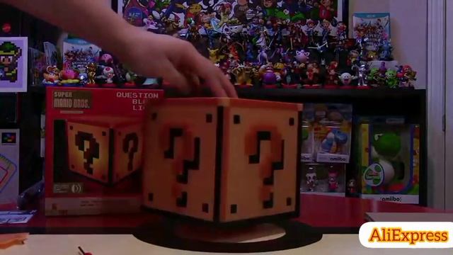 Светильник для любителей Марио с Китая!