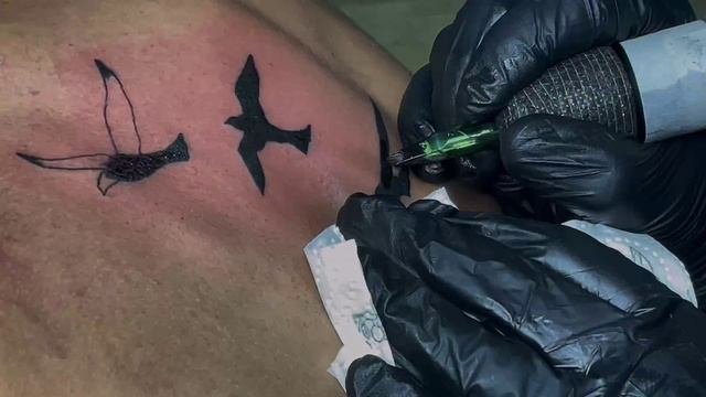 Горан Серб снова творит. #alchemytattoo #tattoo #алхимиятату