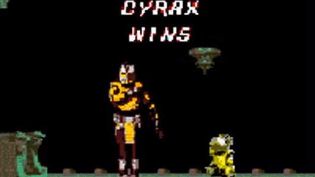 Mortal Kombat 3 - GameGear - Cyrax - Babality