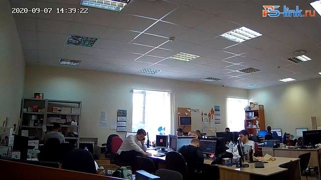 Пример записи Беспроводная умная внутренняя WiFi IP 2MP 1080P камера видеонаблюдения PS-TE 20