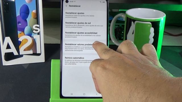 SAMSUNG A21S✔️Restaurar De Fabrica O Borrado General de tu MÓVIL [FÁCIL y RÁPIDO] ?#OrientadorMovil