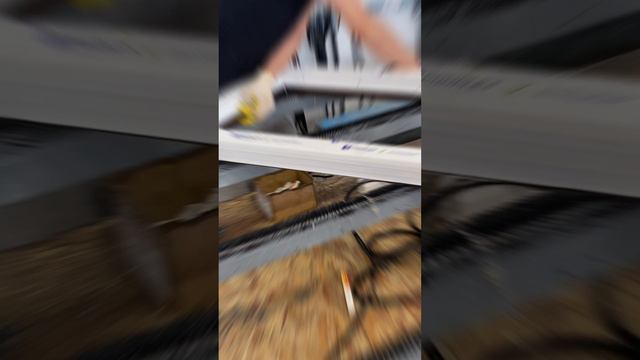 Установка уплотнителя