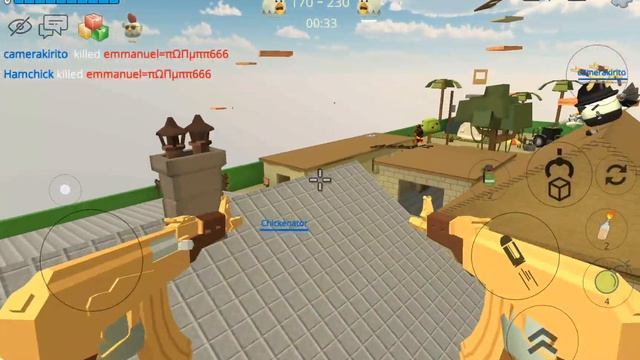 Chicken gun game ? The chickens went to attack