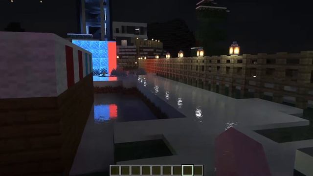 Neon RTX Minecraft Shader For Forge Optifine Java | Glowing Colored Blocks Mod