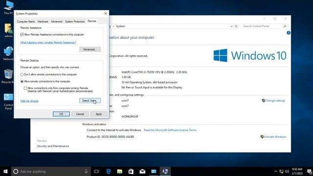 Remote Desktop Practical #windows