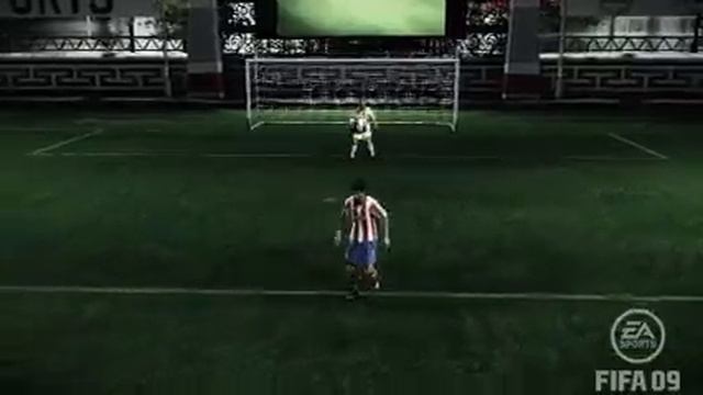 Gol Kun Agüero - FIFA 09 - XBOX 360