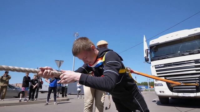 Презентация цементовоза GuteWolf при поддержке АНО Дружина