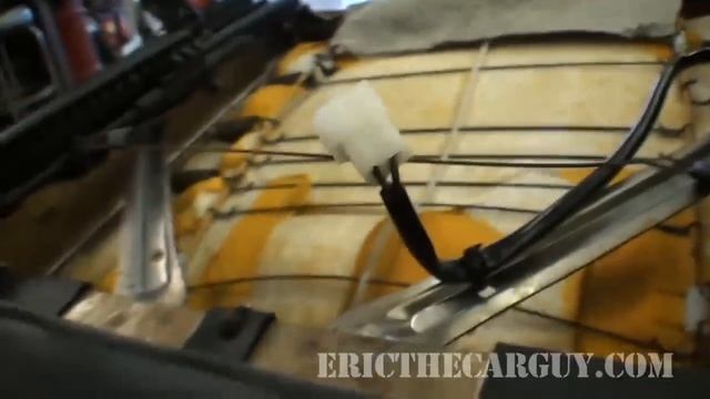 How a Manual Seat Adjustment Works - EricTheCarGuy