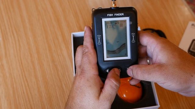 Беспроводной эхолот Rivotek F3 - практические испытания