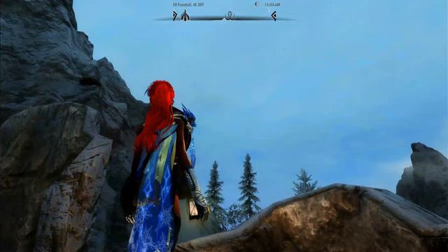 Ep70 Skyrim 2.22.22 Approaching Bleak Falls Barrow w/ Golden Claw to acquire the Dragonstone in 4K