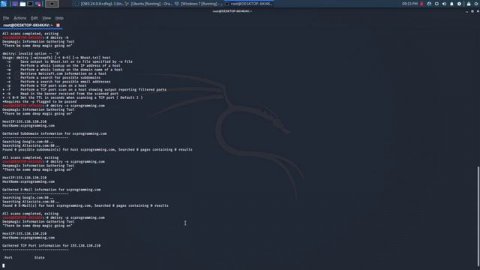 Dmitry _ An Introduction to Ethical Hacking with Kali Linux
