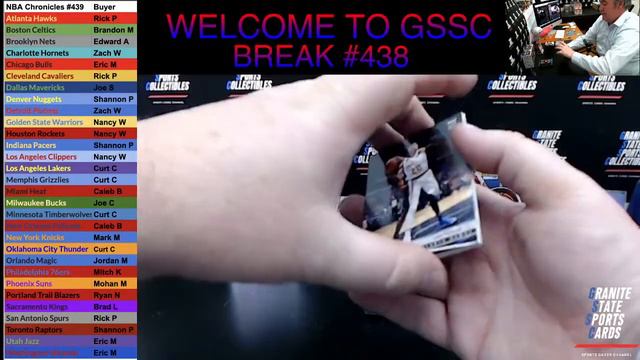 2019-20 NBA Chronicles 4 Blaster Break #439