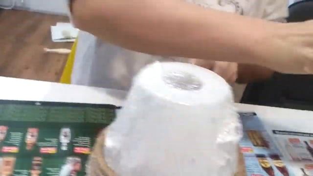 Абажур из джута своими руками
