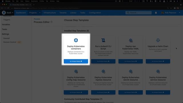 Octopus 2021 Q3 - Google Cloud support with centralized Kubernetes deployments and runbooks