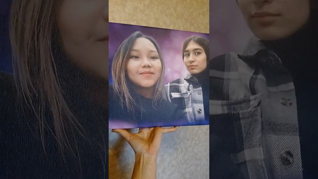 Портрет с фото на холсте. Магазин портретов.