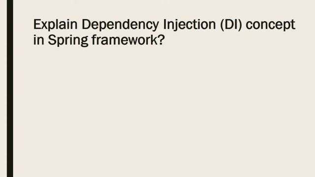 Spring Certification| Interview Questions and Answers | Spring Framework Training 2