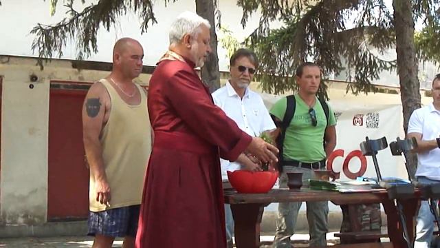 Металдетектинг Събор Крайморие 6-8 .09 .2013 Молебен Отец Димитър Германски