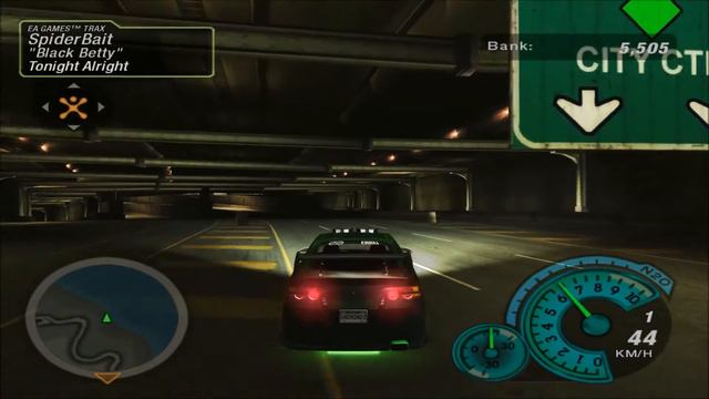 NFSU2 - Ghost City in Free Roam Tutorial FASTER METHOD