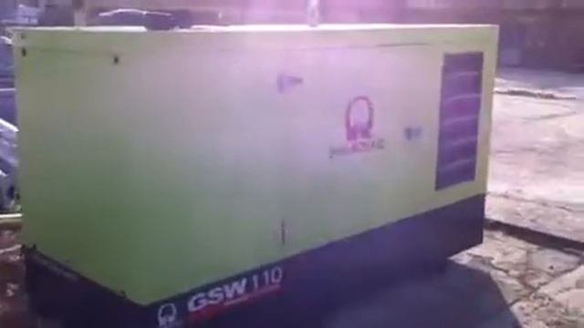 Дизельный генератор PRAMAC GSW 110P Италия