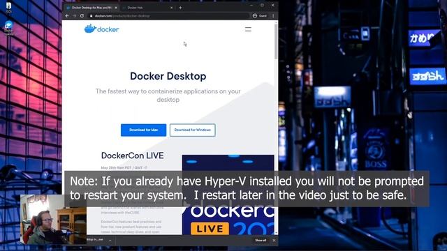 Docker Basics [1] - Setup Docker Desktop