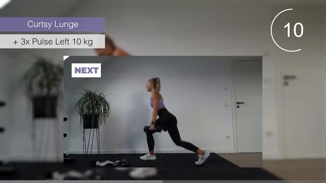 30 MIN GROW YOUR BOOTY - Training for a bubble butt - with weights + resistance band