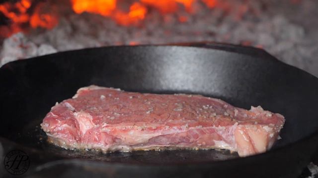 New York Steak In Pizza Oven