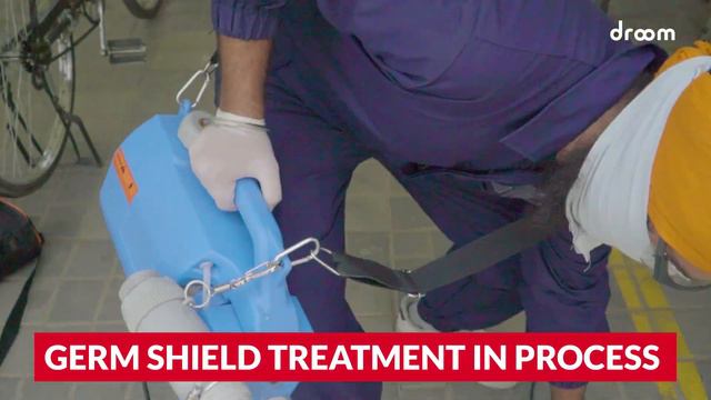 Germ Shield By Droom - Car Sanitization Process