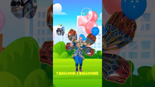 How many balloons can you see? | Pixie Kids Song🎵