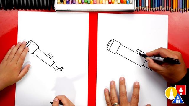 How To Draw A Telescope