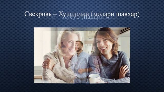 25 луғати забонӣ русӣ | Дар мавзуъи СЕМЬЯ 2 - ХОНАВОДА 2
