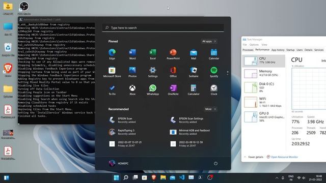 Debloat Windows 11